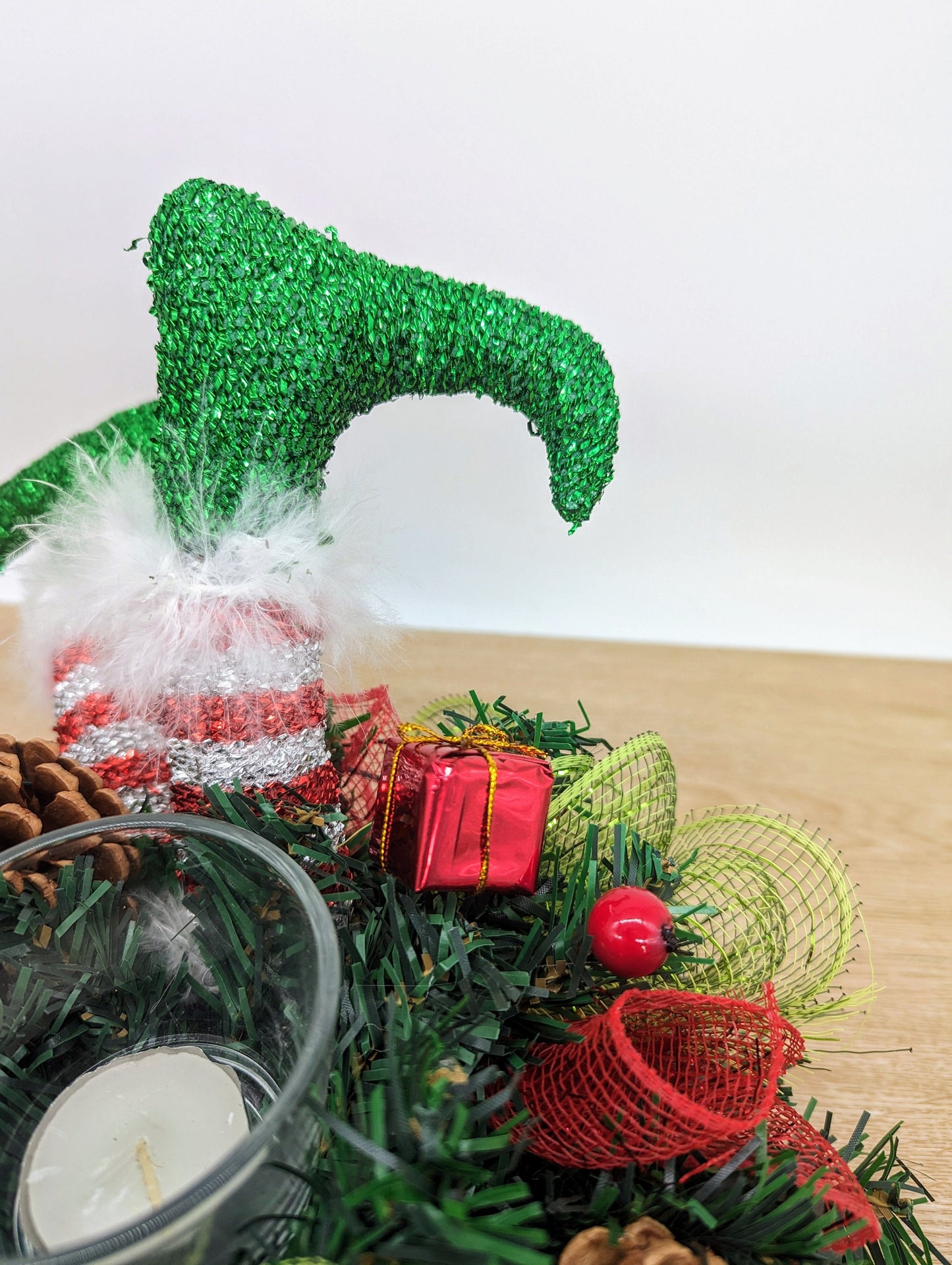 Elf Christmas Table Centrepiece