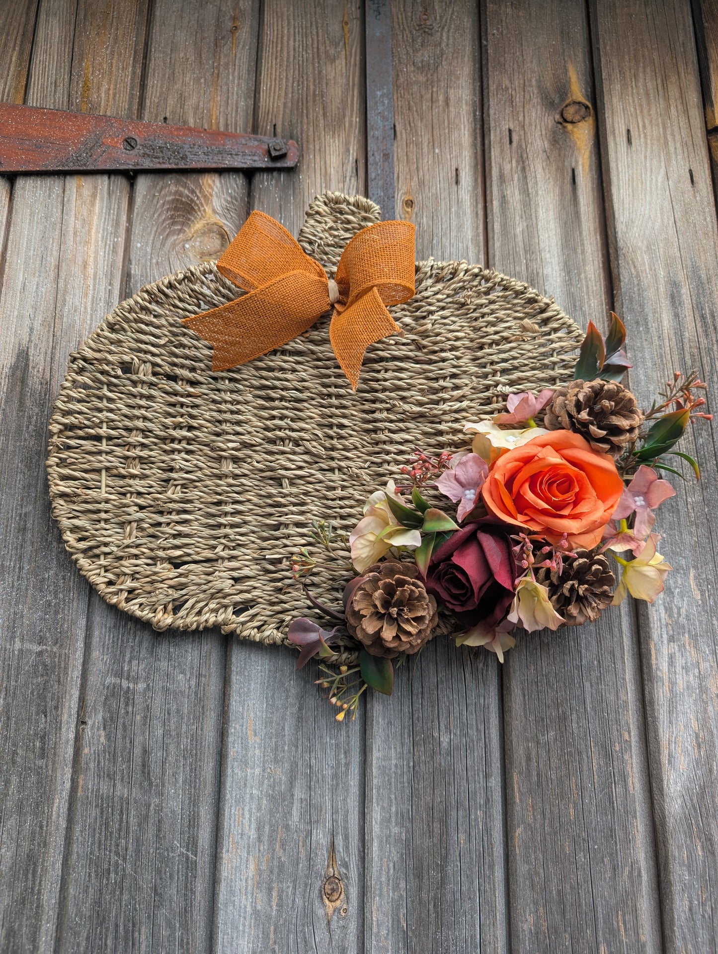 Pumpkin Door Decoration