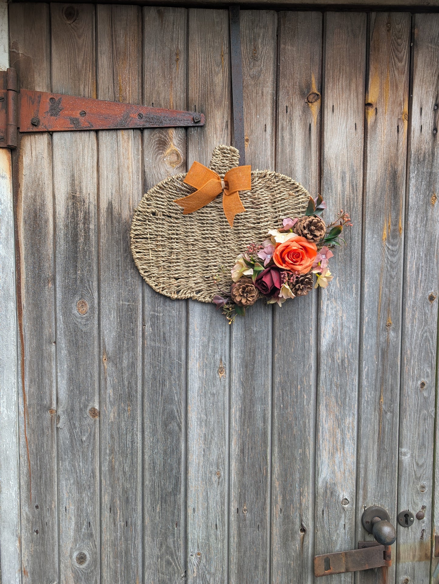 Pumpkin Door Decoration