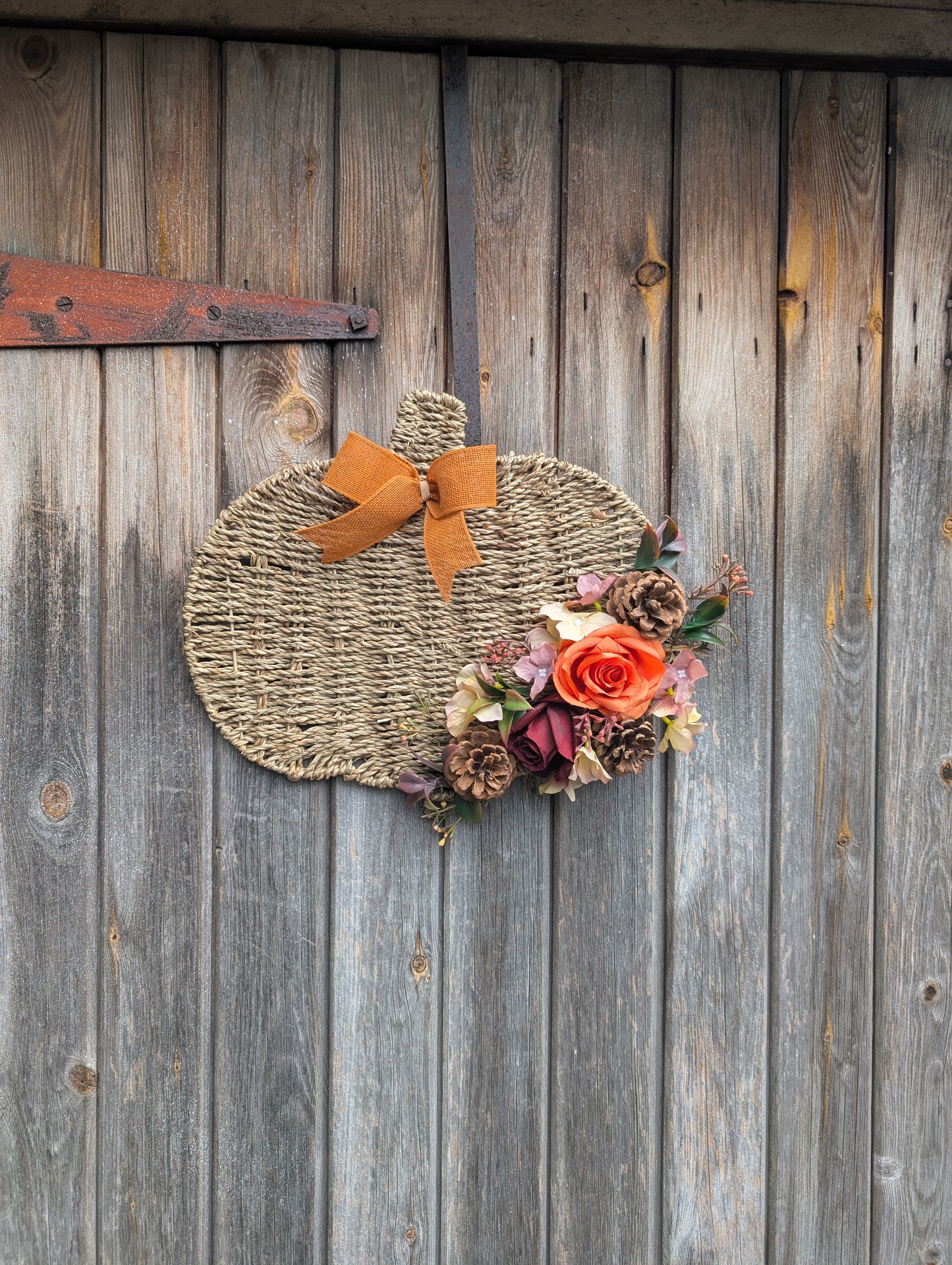 Pumpkin Door Decoration