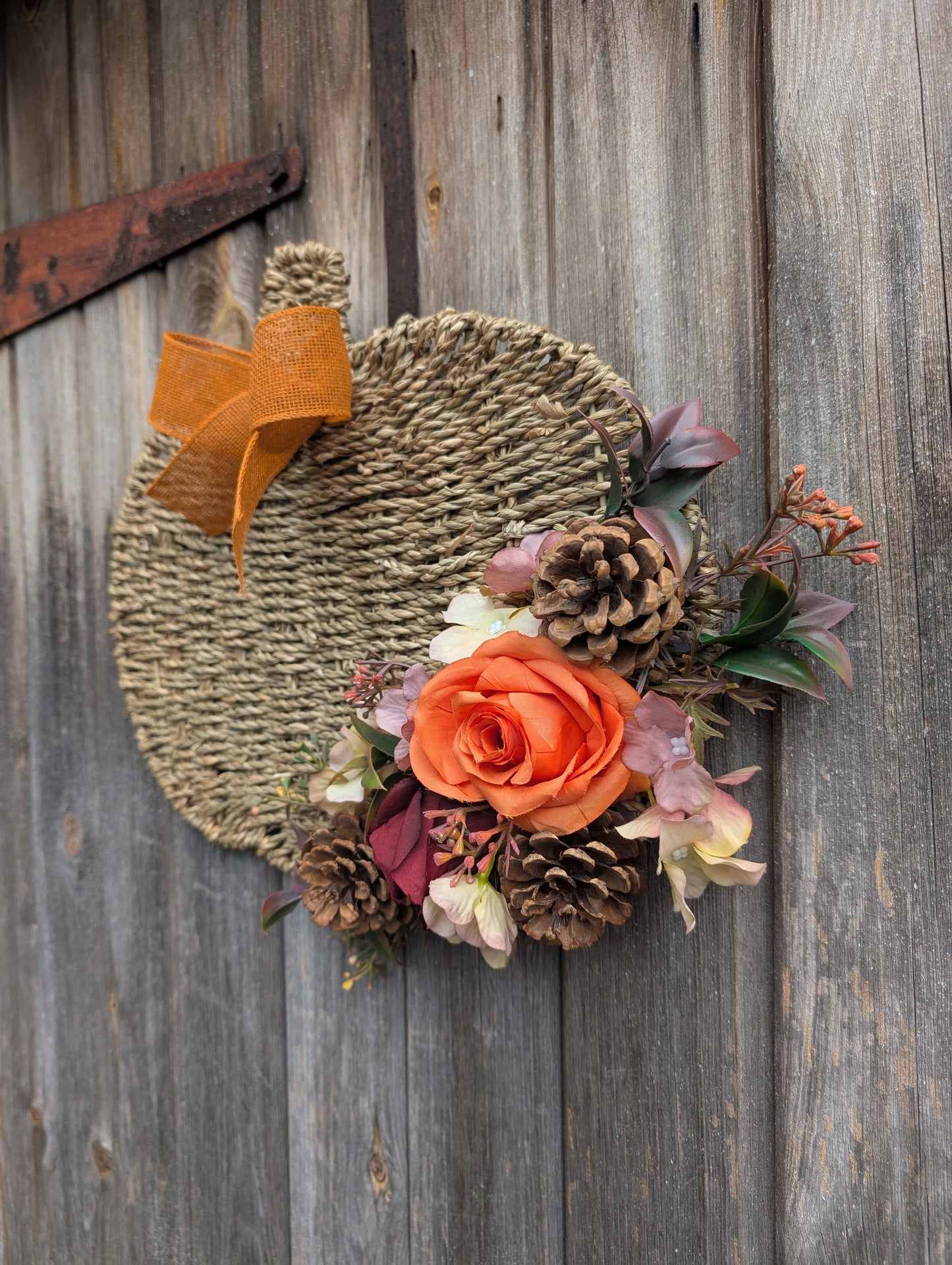 Pumpkin Door Decoration
