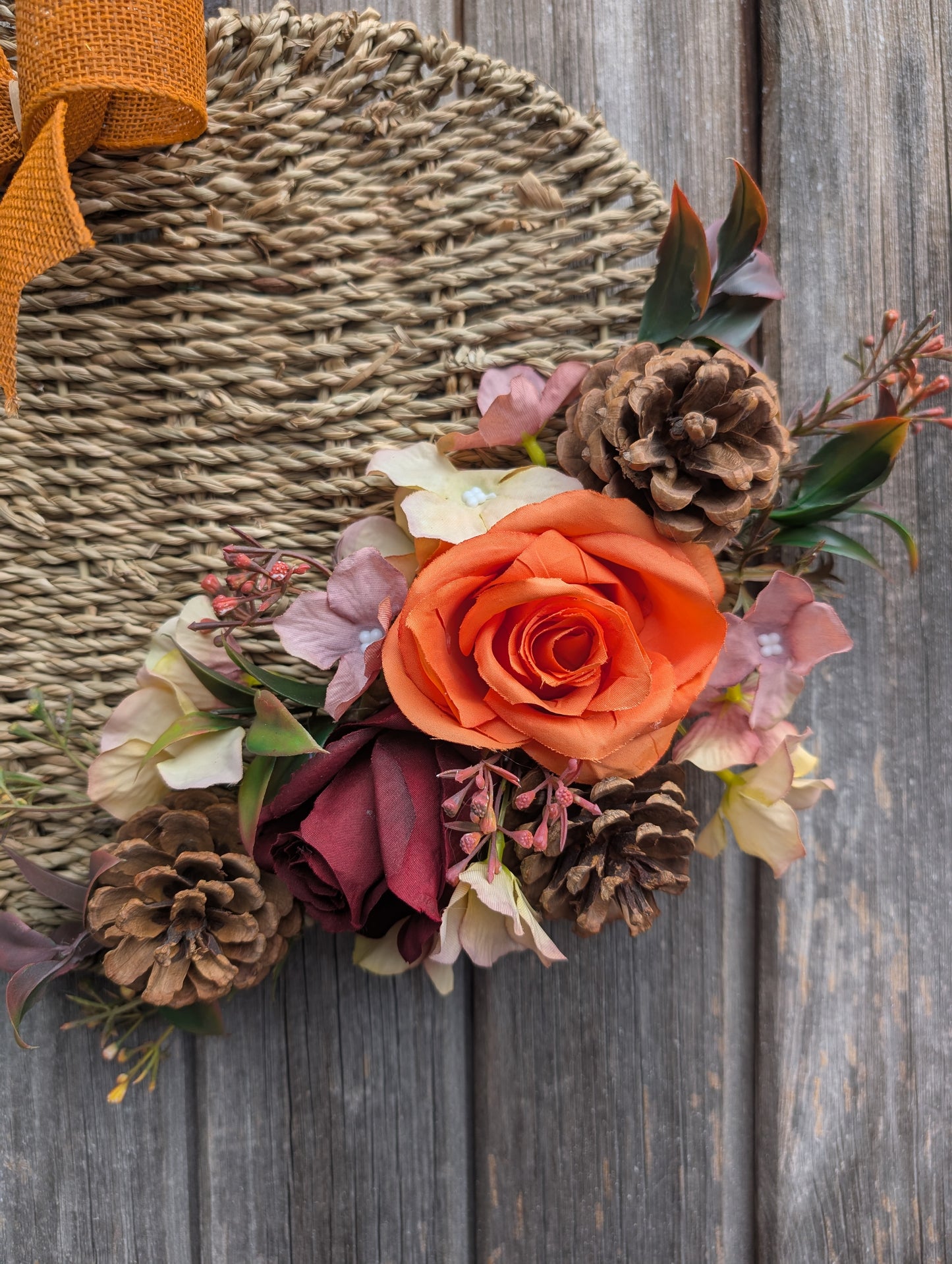 Pumpkin Door Decoration