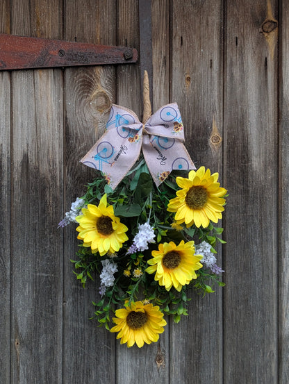 Sunflower Swag