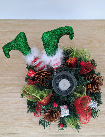 Elf Christmas Table Centrepiece