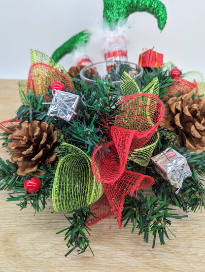 Elf Christmas Table Centrepiece
