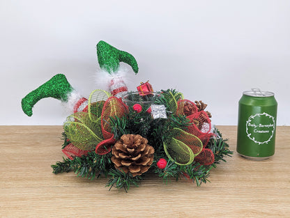 Elf Christmas Table Centrepiece