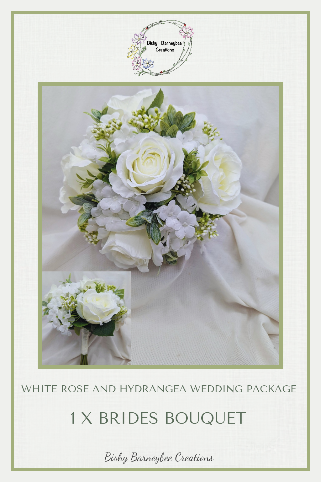 White Rose & Hydrangea Wedding Package