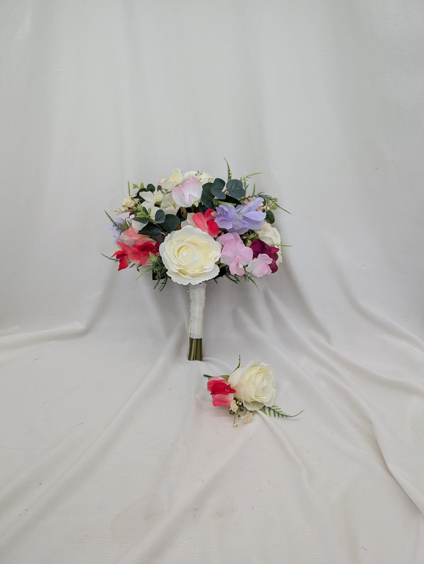 Sweet Pea Bouquet Wedding Flowers