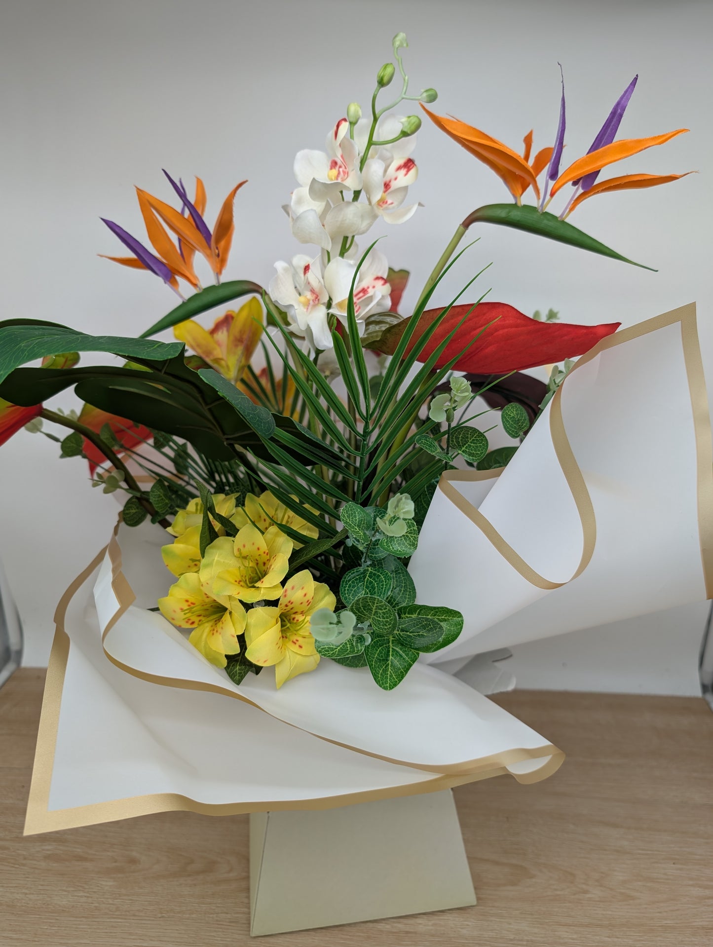 Tropical Artificial Flower Bouquet