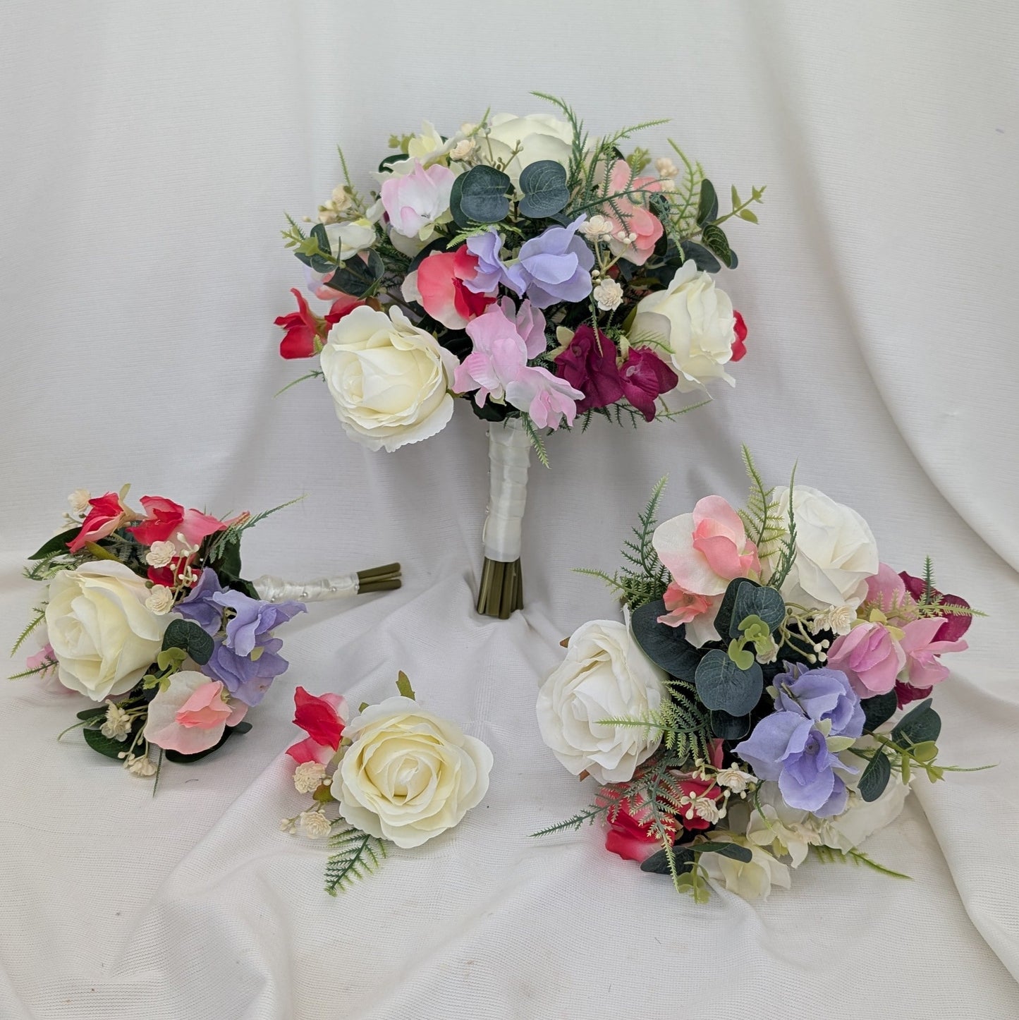 Sweet Pea Bouquet Wedding Flowers