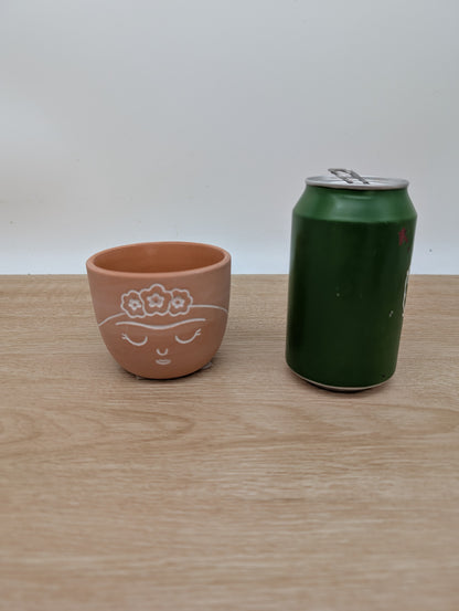Sass and Belle Frida Terracotta mini pot
