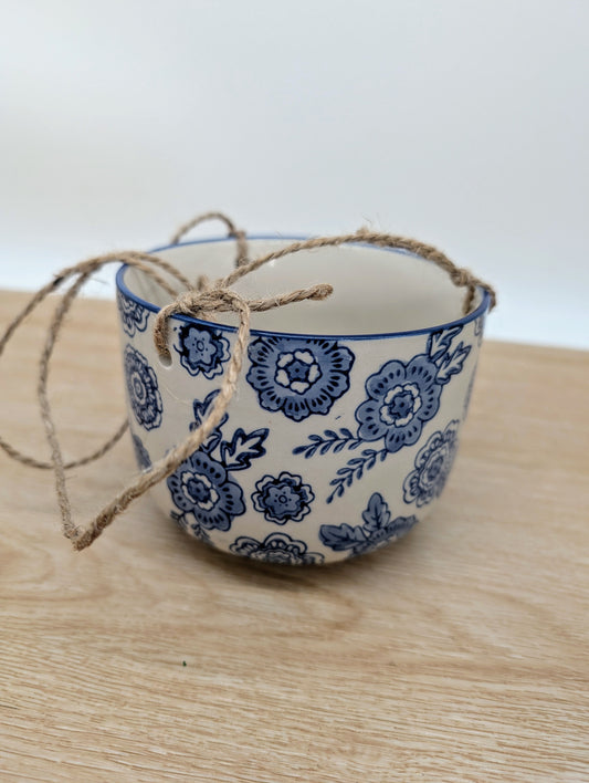 Sass and Belle Cat whiskers terracotta Hanging planter