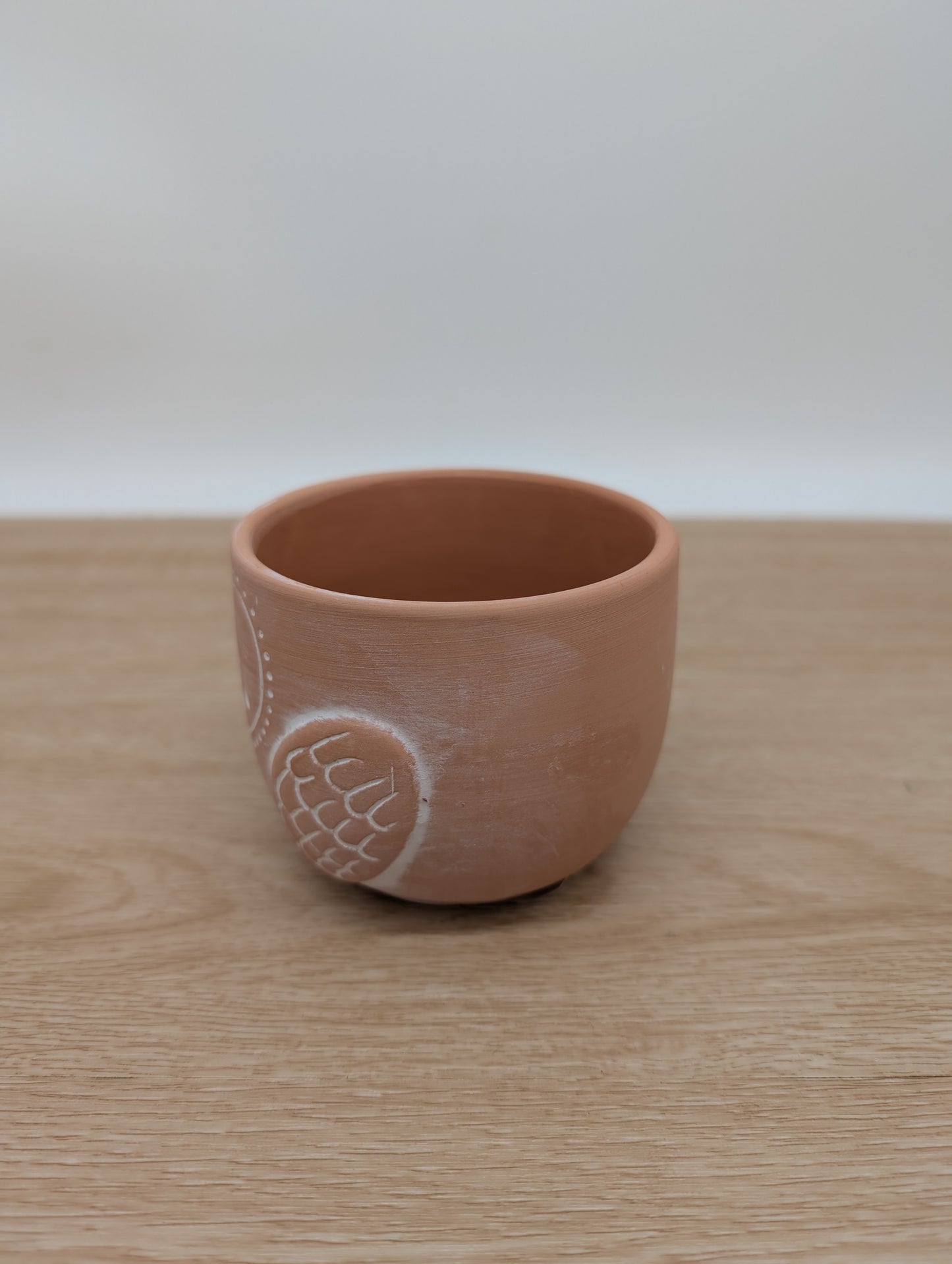 Sass and Belle Olivia Owl Terracotta mini pot