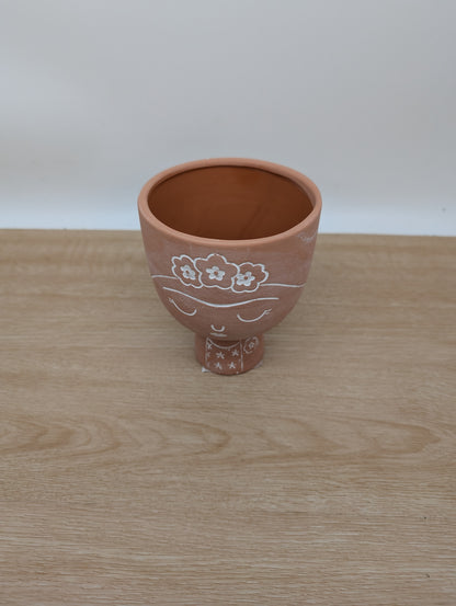 Sass and Belle Large Frida Terracotta Planter