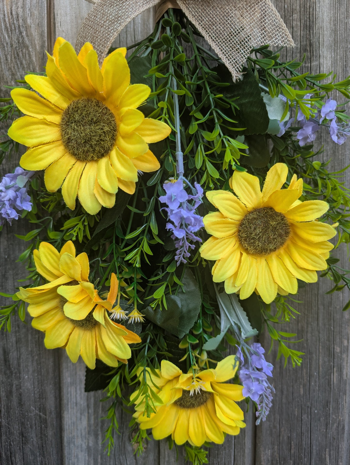 Sunflower Swag