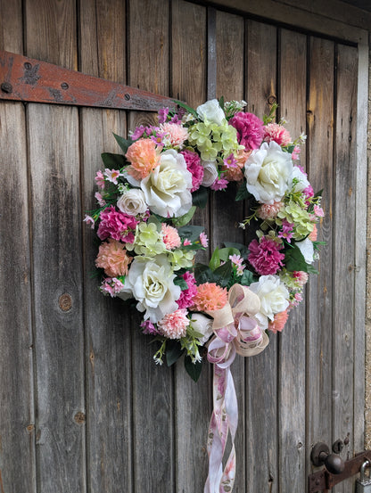 summer Garden Wreath