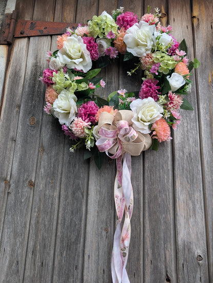 summer Garden Wreath