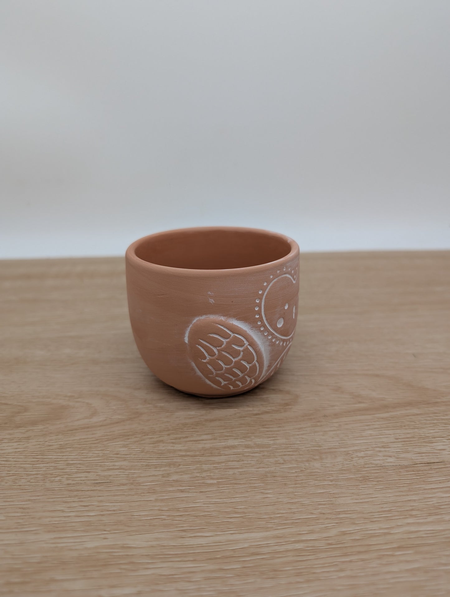 Sass and Belle Olivia Owl Terracotta mini pot