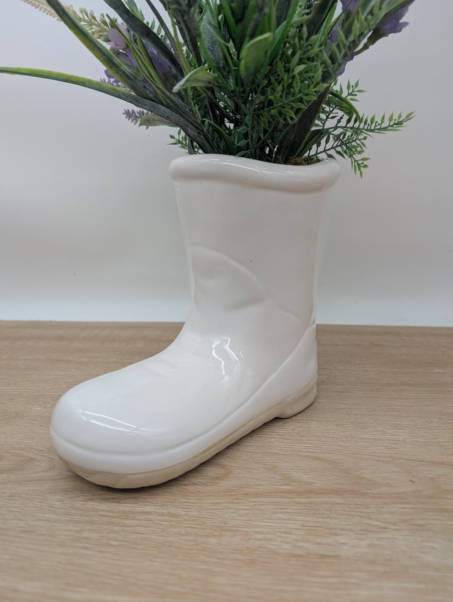 Lavender Wellington Boot Planter