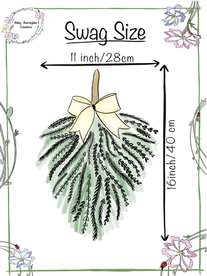 Anemone Spring Swag