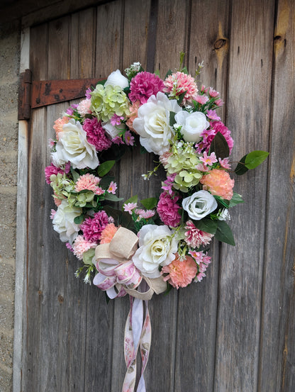summer Garden Wreath