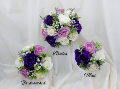 Purple Wedding Flowers