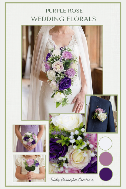 Purple Wedding Flowers