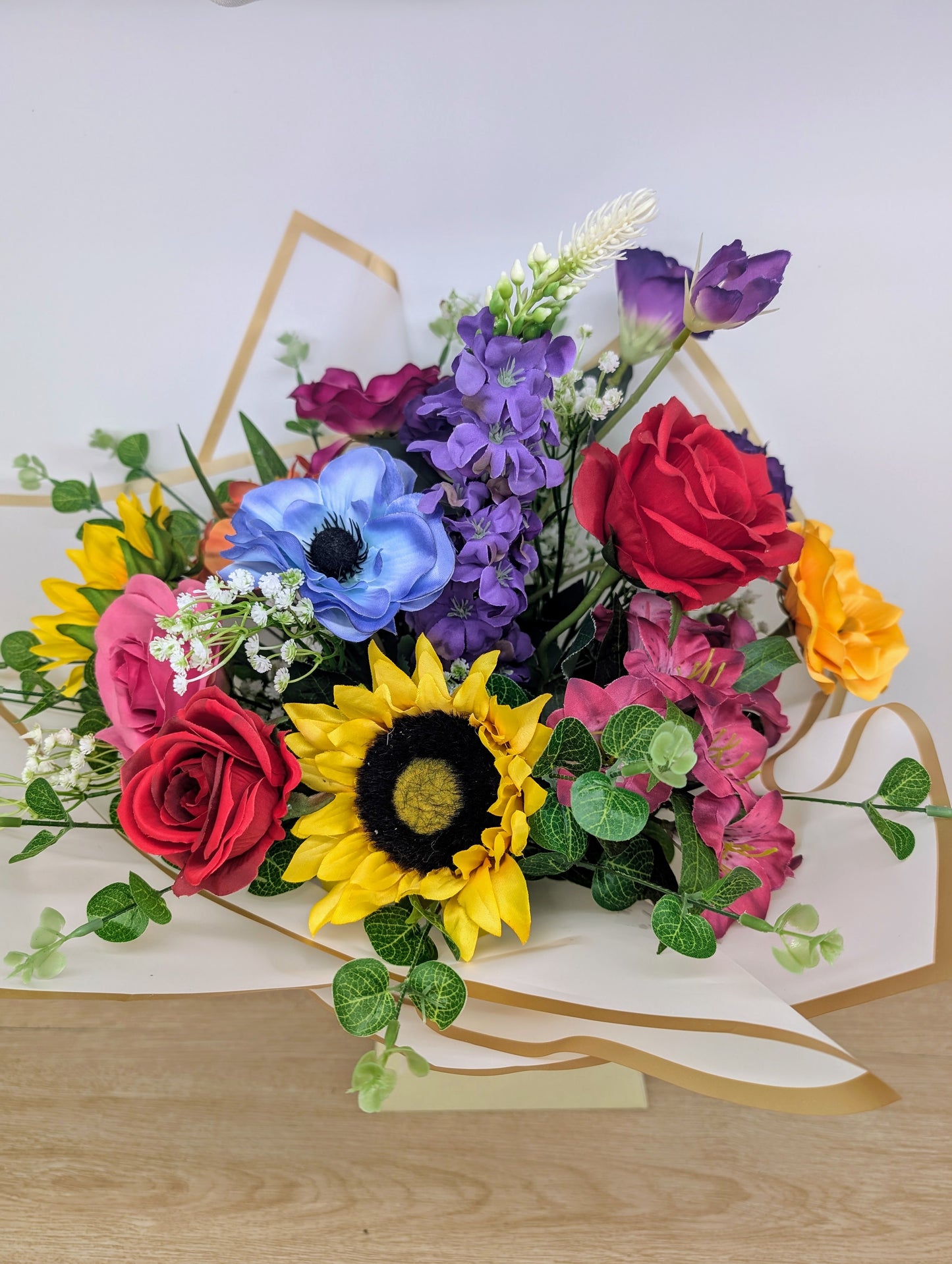 Mixed Artificial Flower Bouquet
