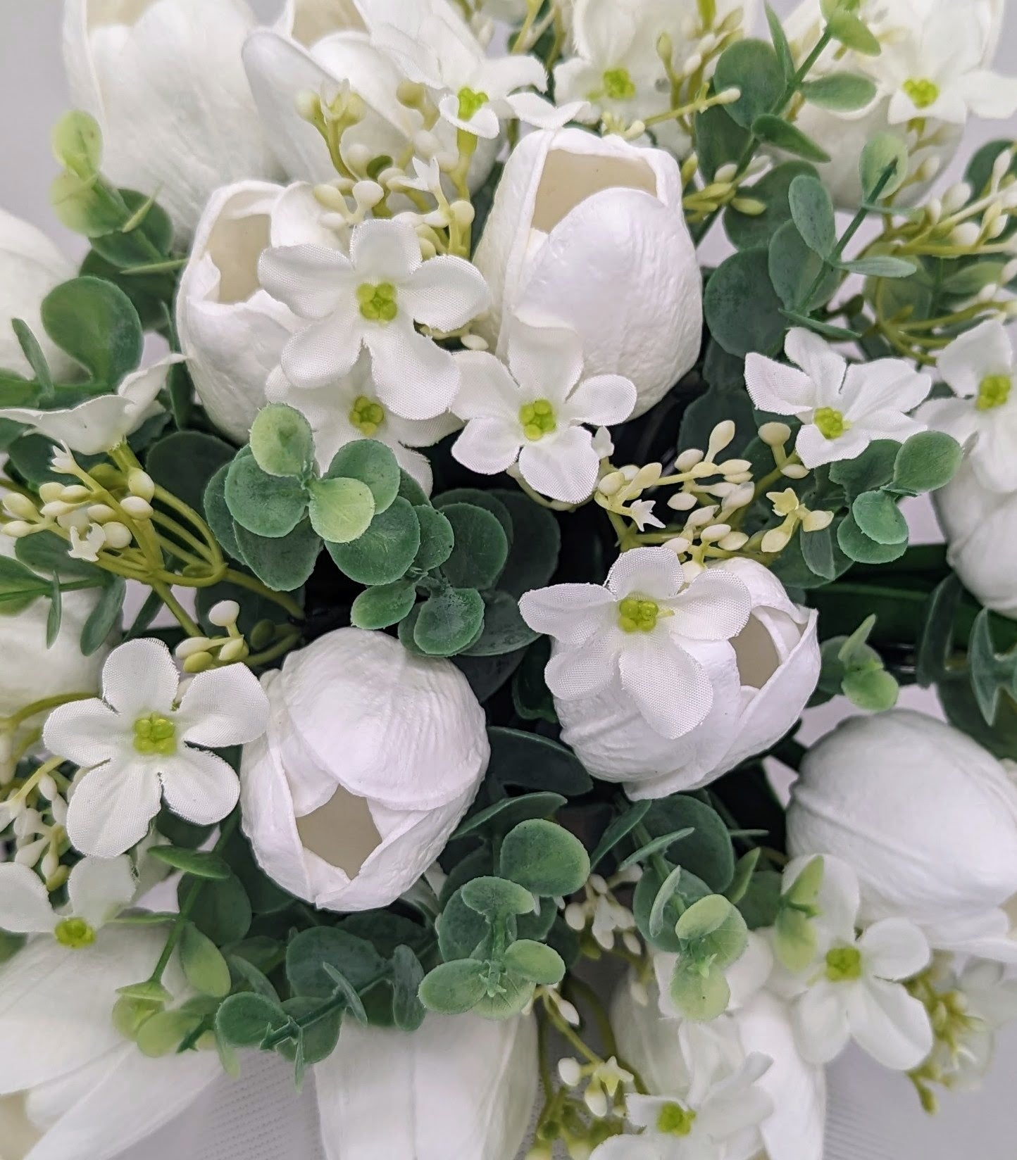 White Tulip Wedding flowers