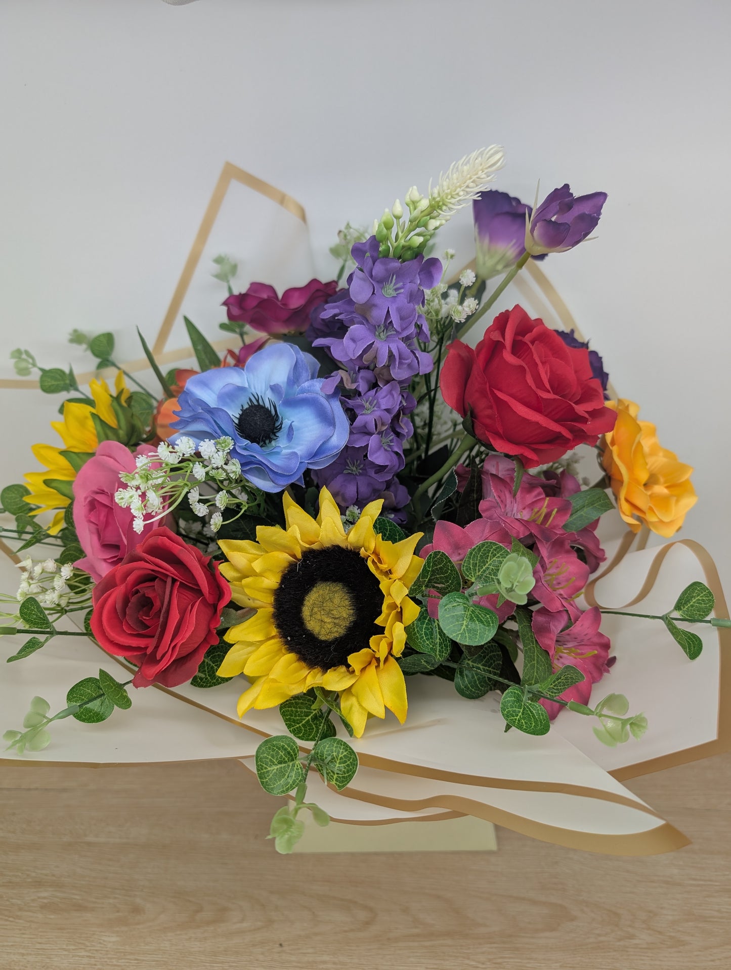 Mixed Artificial Flower Bouquet