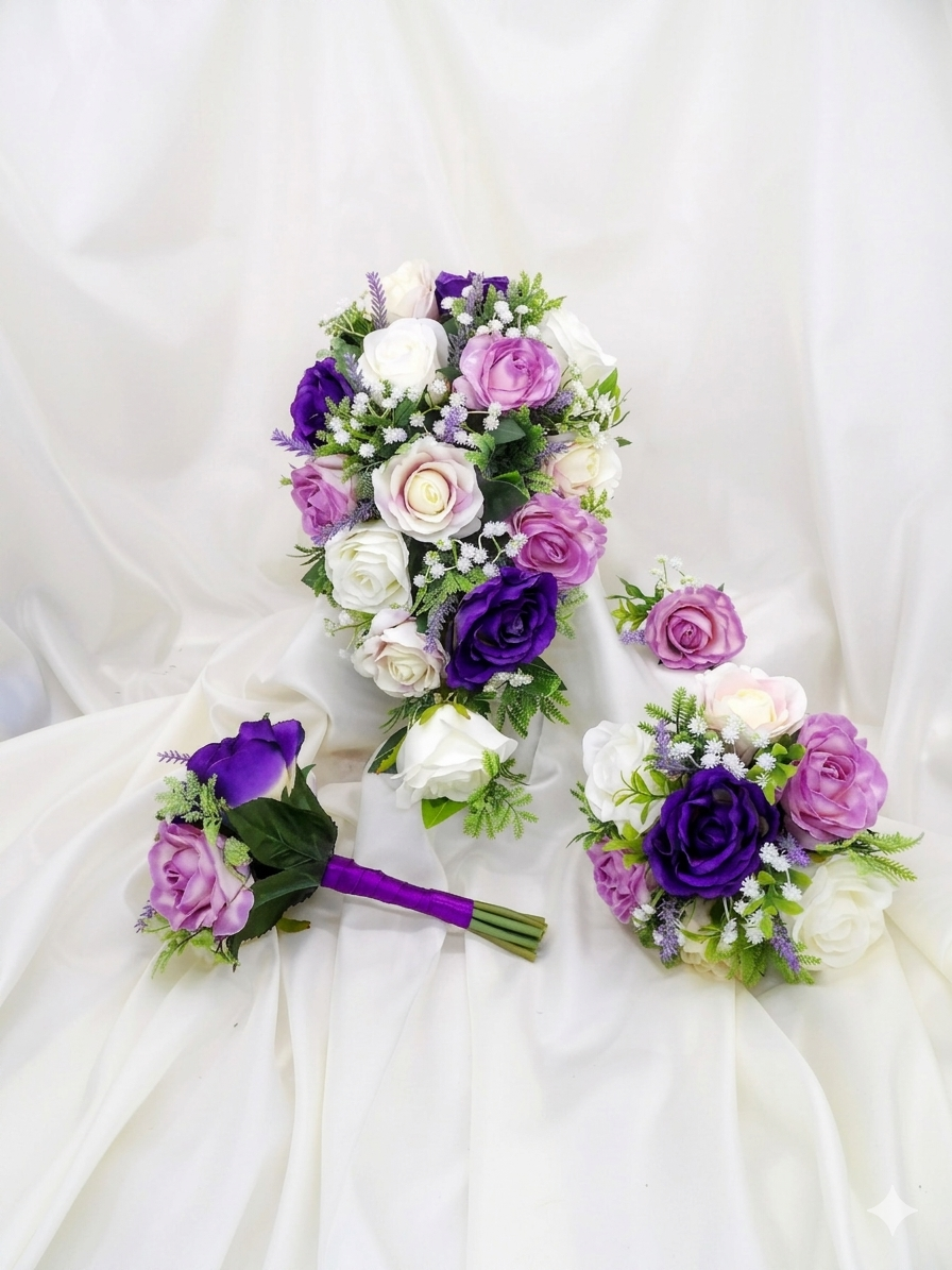Purple Wedding Flowers