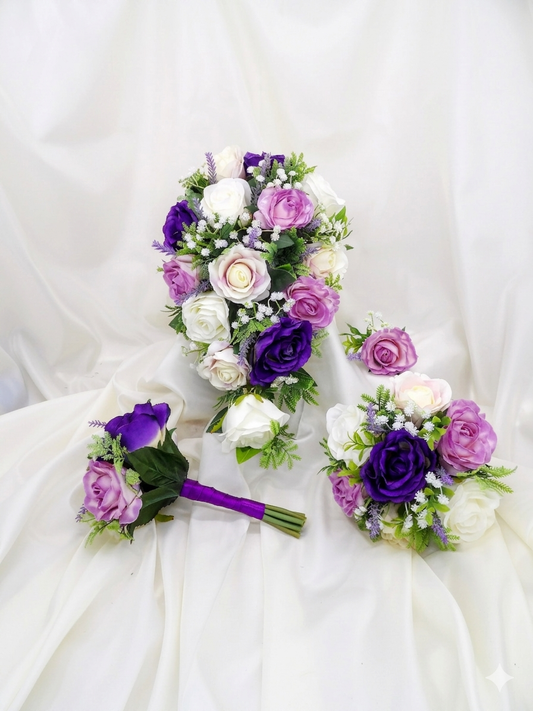 Purple Wedding Flowers