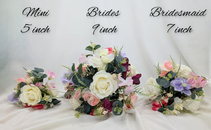 Sweet Pea Bouquet Wedding Flowers