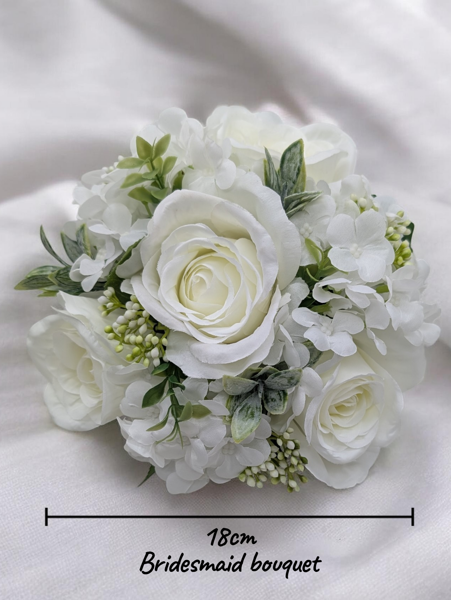 White Rose & Hydrangea Wedding Package