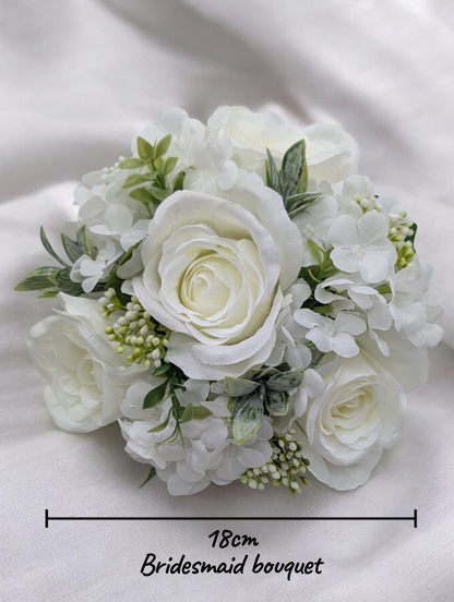 White Rose & Hydrangea Wedding Package