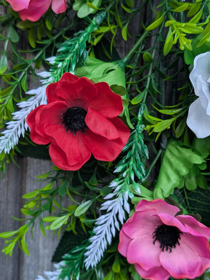 Anemone Spring Swag