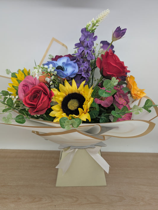 Mixed Artificial Flower Bouquet