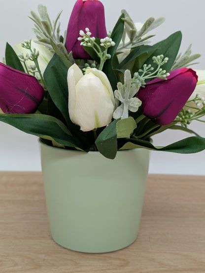 Tulip Pot Arrangement