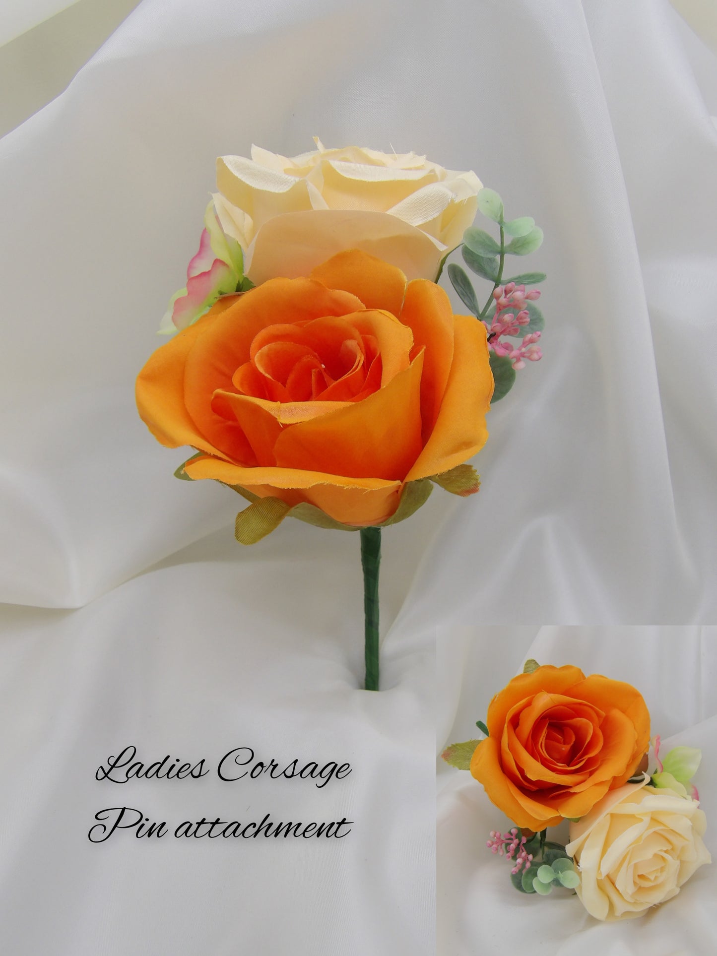 Sunset wedding florals