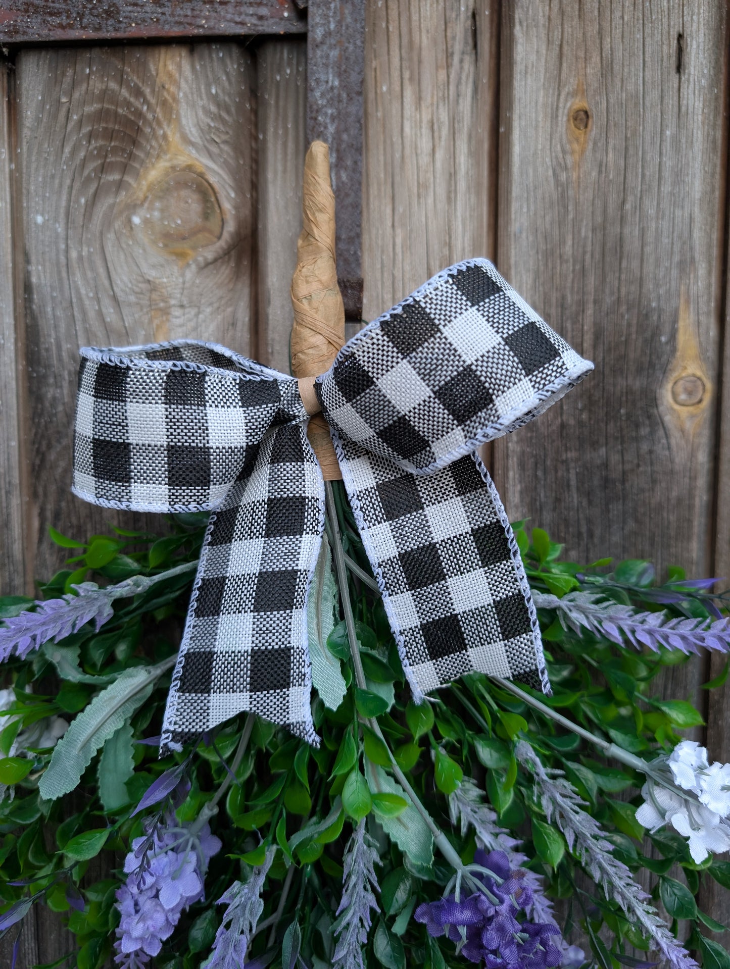 Artificial Lavender Swag