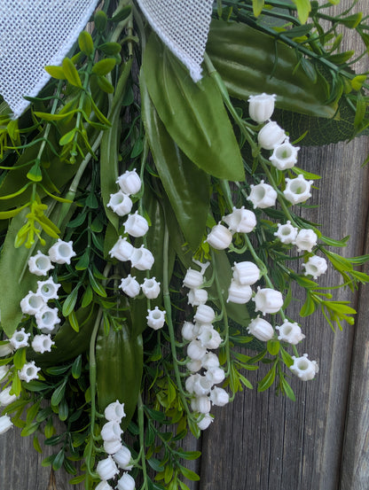 Lily of the valley Swag