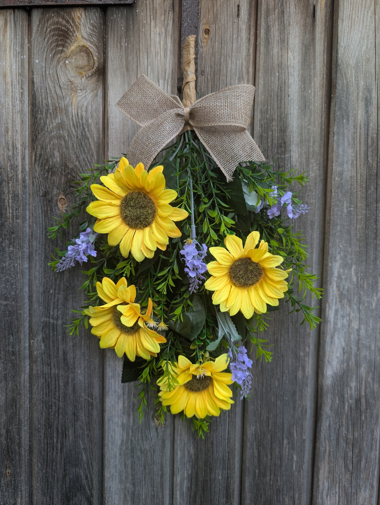 Sunflower Swag