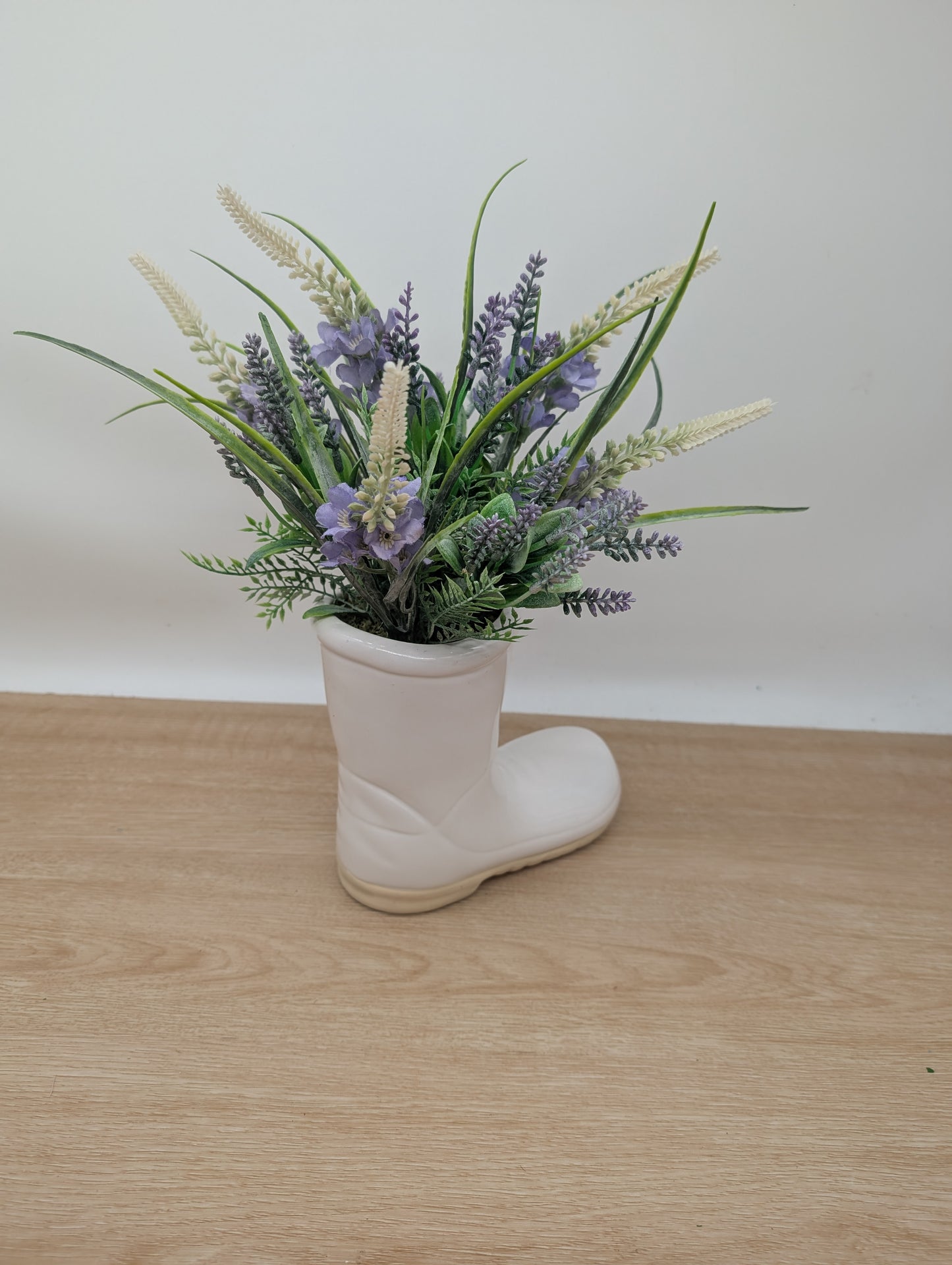 Lavender Wellington Boot Planter