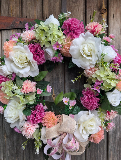 summer Garden Wreath