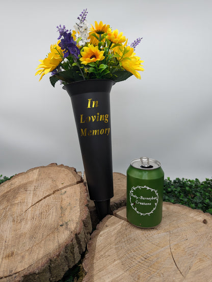 Sunflower and Lavender Vase Spike