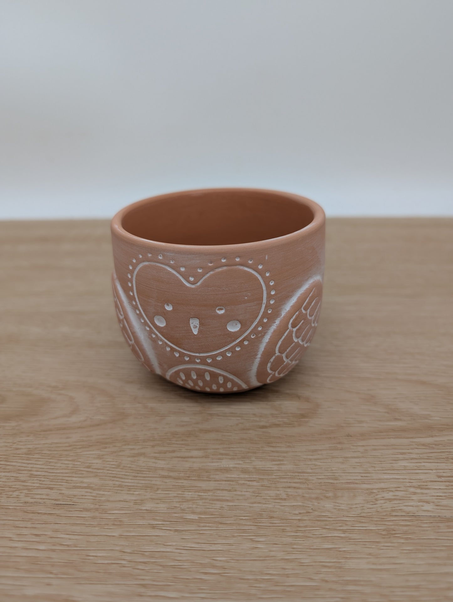 Sass and Belle Olivia Owl Terracotta mini pot