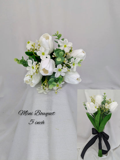 White Tulip Wedding flowers