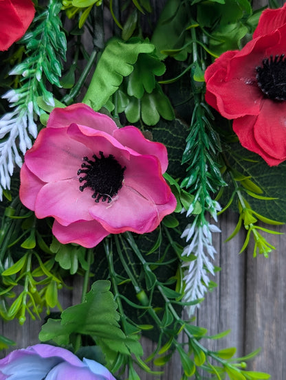 Anemone Spring Swag