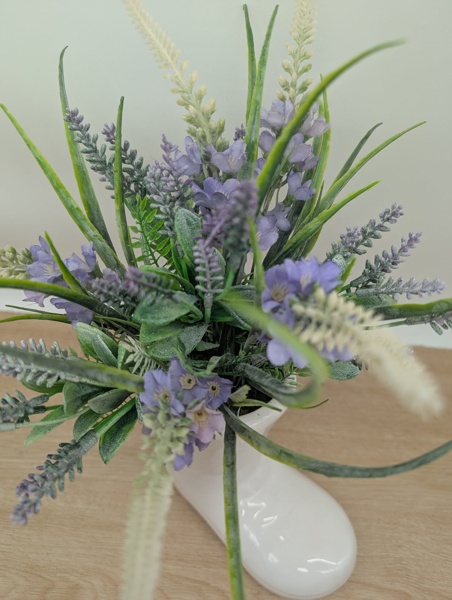 Lavender Wellington Boot Planter