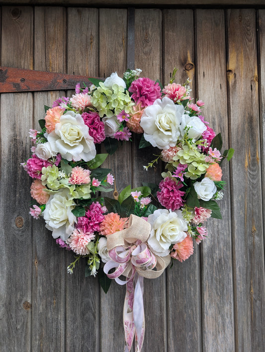 summer Garden Wreath